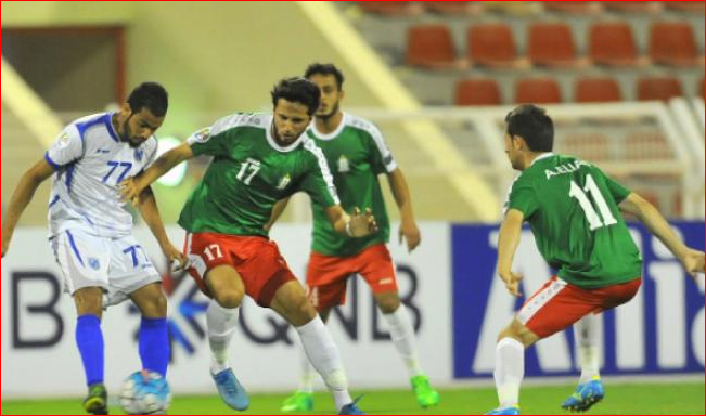 الوحدات ينتزع التعادل من صحم العُماني ويتمسك بالصدارة الآسيوية