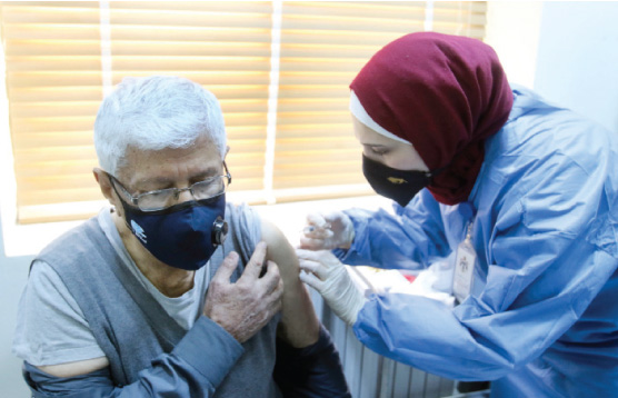 الفراية: لم تحدث أيّ حالة وفاة بسبب تلقي مطعوم كورونا