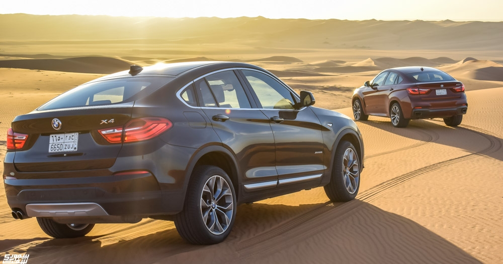 تجربة بي إم دبليو X6 و X4، هل استطاعت فعلاً أن تدمج روح الكوبيه وإعتمادية الـSUV؟