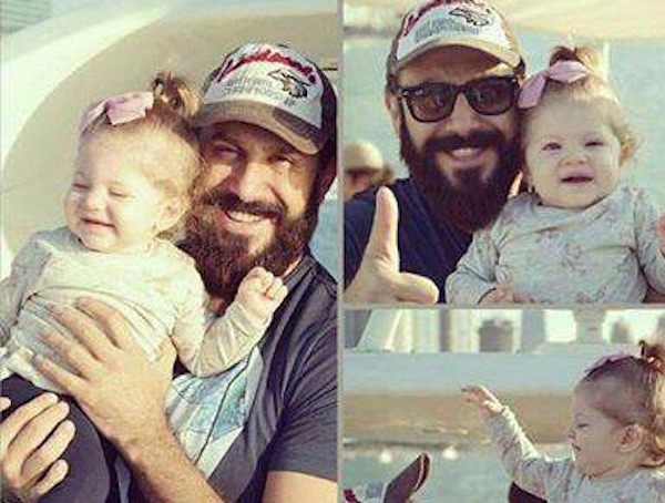  من هذه الطفلة التي برفقة قصي خولي