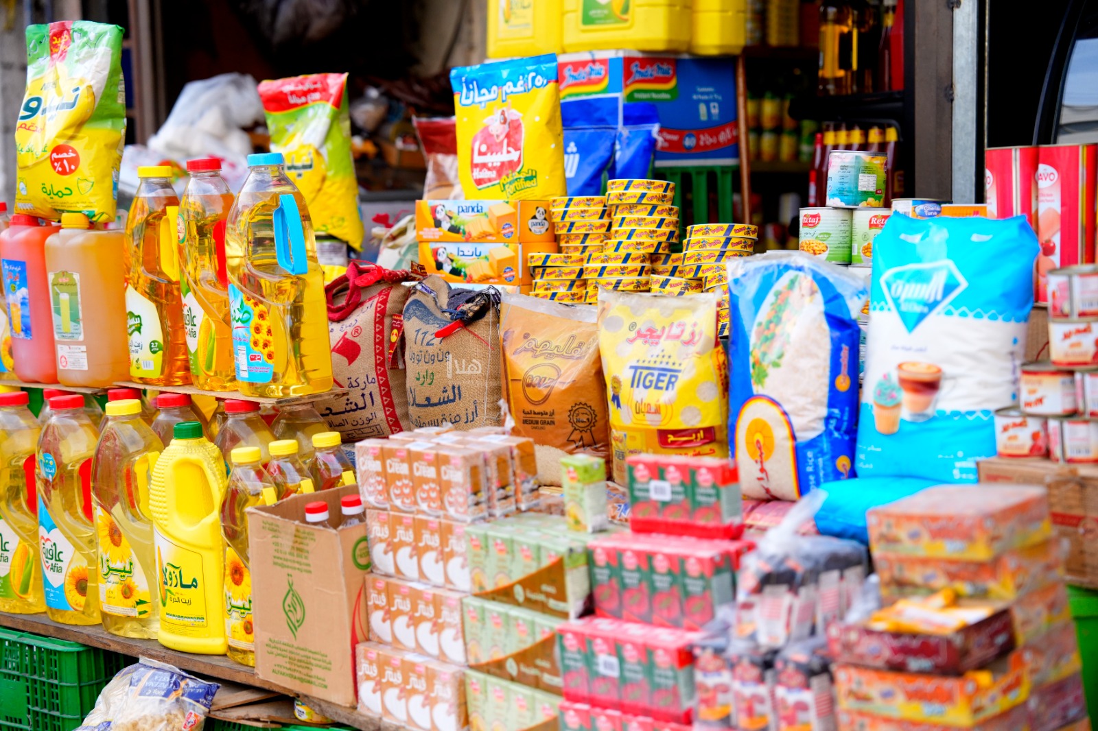 طلب مستقر على المواد الغذائية بالسوق المحلية