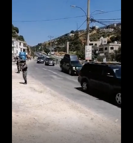 بالفيديو والصور  ..  الملك يزور محافظة عجلون ويزيح الستار عن مشروع التلفريك