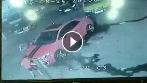 بالفيديو ..  لحظة إصابة طفل برصاصة طائشة  في عمان