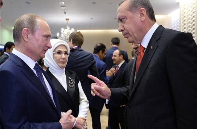 الرئاسة التركية : اردوغان لم يعتذر لبوتين وانما قدمنا العزاء لذوي الطيار الروسي