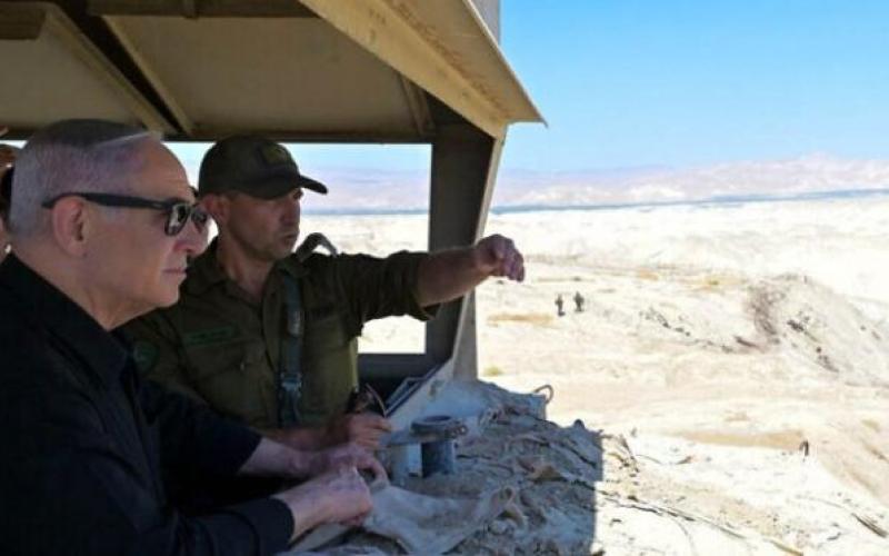 إعلام عبري: نتنياهو أمر فعلياً ببناء حاجز على الحدود مع الأردن