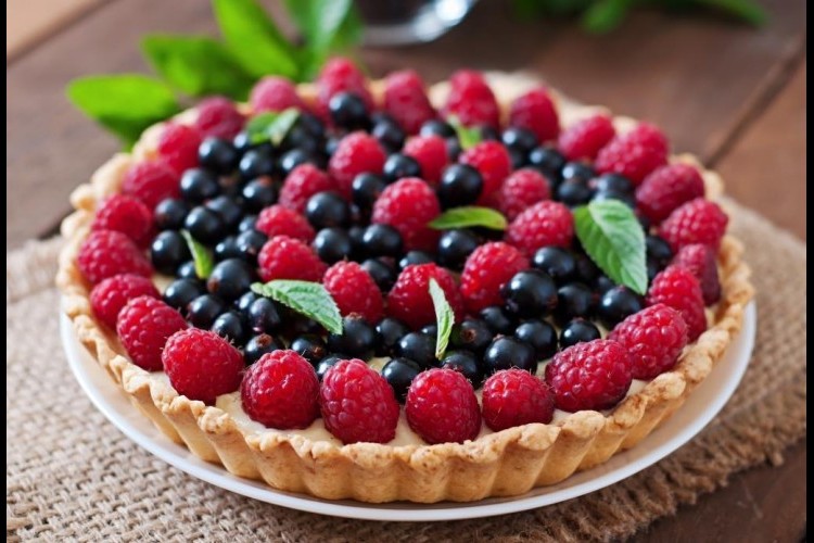 تارت بالفواكة الفريش