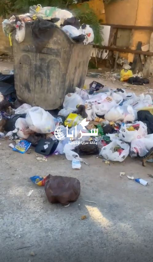  أهالي منطقة ماركا الجنوبية يشتكون من تفاقم أزمة النفايات ..  ومطالبات بحل مشكلة
