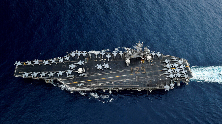 البنتاغون: 155 مصابا بكورونا على متن حاملة الطائرات "USS Theodore Roosevelt"