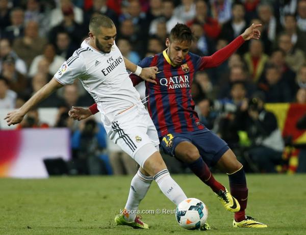 بنزيما يشعل أنباء انتقال نيمار لريال مدريد