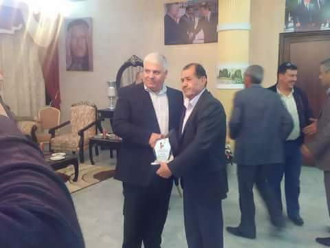 الغويري يكرم الدكتور غازي خريسات