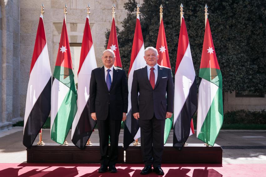 الملك يؤكد موقف الأردن الداعم للشعب اليمني وجهود التوصل لحل سياسي 