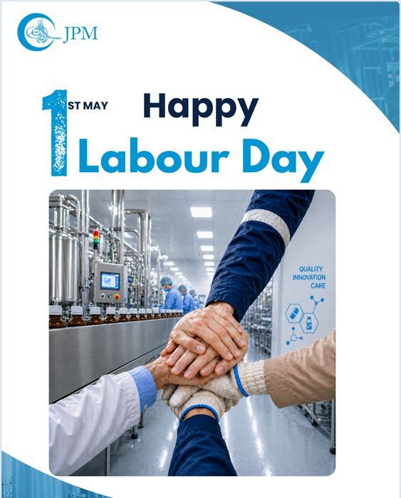 الشركة الأردنية لإنتاج الأدوية تهنئ بعيد العمال  وتؤكد دور كوادرها في دعم الاقتصاد الوطني