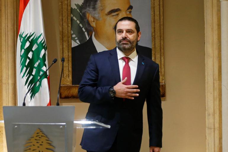 رئيس الحكومة المكلف سعد الحريري يعتذر عن عدم تشكيل الحكومة في لبنان