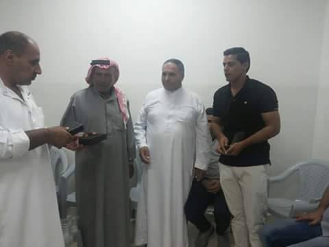 تكريم للعريف حازم المعاقبة