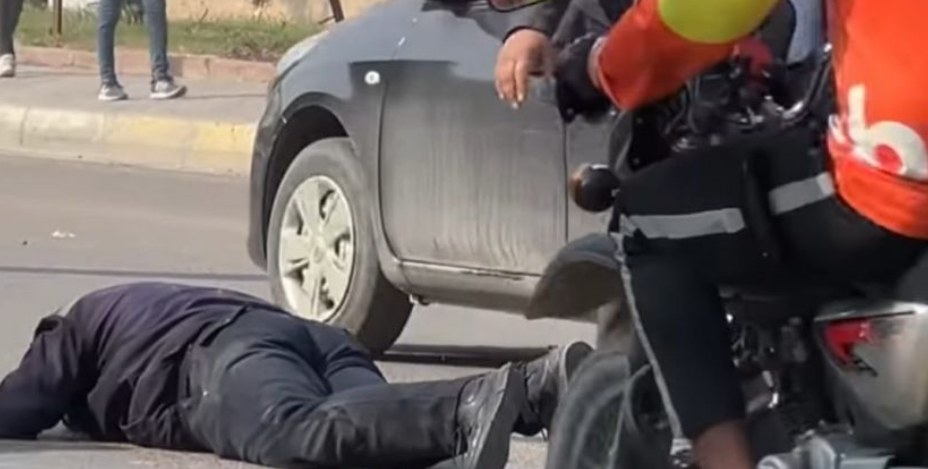 العراق  ..  اعتقال سائق دراجة دهس رجل مرور في بغداد