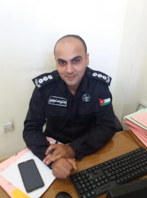 علاء الدين حامد السويلميين .. مبارك الترفيع الى رتبة نقيب