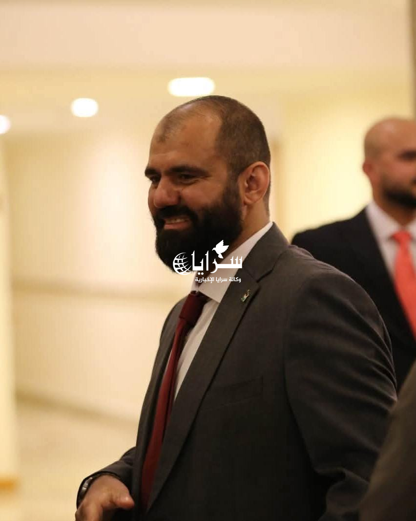 النائب الكساسبة في أول كلمة له تحت القبة يحي الرياطي ويصفه بـ"رجل المواقف الوطنية"