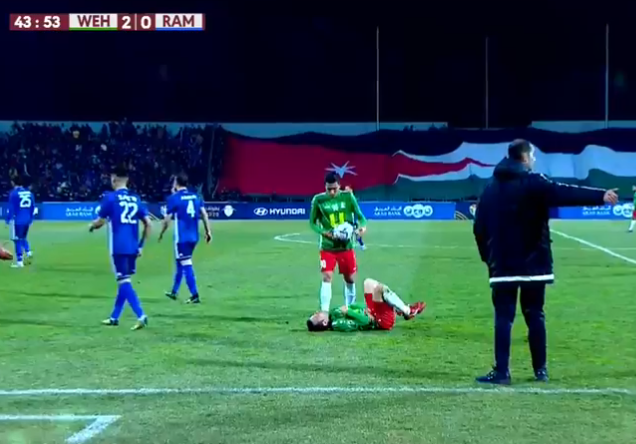 الوحدات يتقدم على الرمثا بنتيجة 2 - 0 في نهائي بطولة درع الاتحاد
