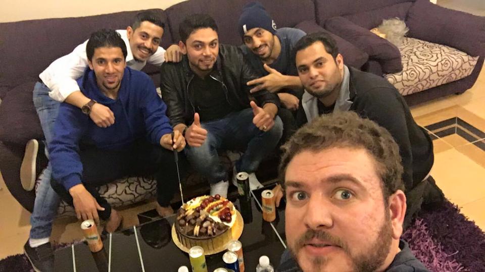 الأردني مرجان يحتفل بعيد ميلاده بحضور الدردور وأبو عمارة