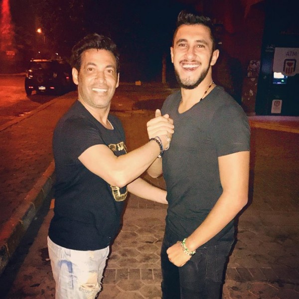 بالصور .. الظهور الأول لزوجة سعد الصغير التي خانها مع الراقصة شمس .. شاهد جمالها  