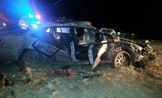 وفاة شاب واصابة (2) أخرين بحادث تصادم على طريق الطفيلة - الحسا