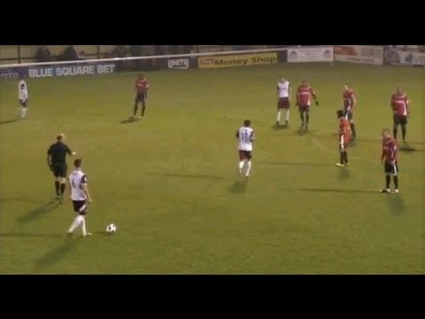 اسوء تنفيذ لمخالفة في كرة القدم!