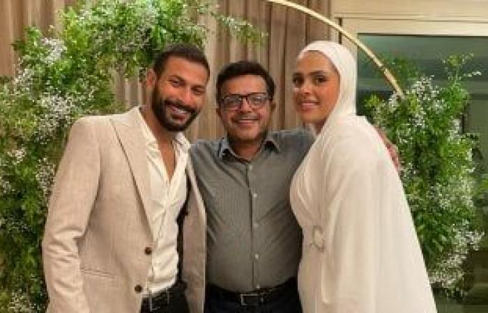 بالحجاب ..  صور خطوبة ابنة محمد هنيدي تتصدر التريند