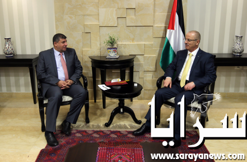 رئيس الوزراء الفلسطيني يستقبل وفداً برلمانياً اردنياً