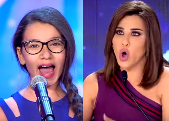 بالفيديو ..  طفلة لبنانية تبهر لجنة “أراب غوت تالنت” بأدائها القوي لأغنية ألمانية!