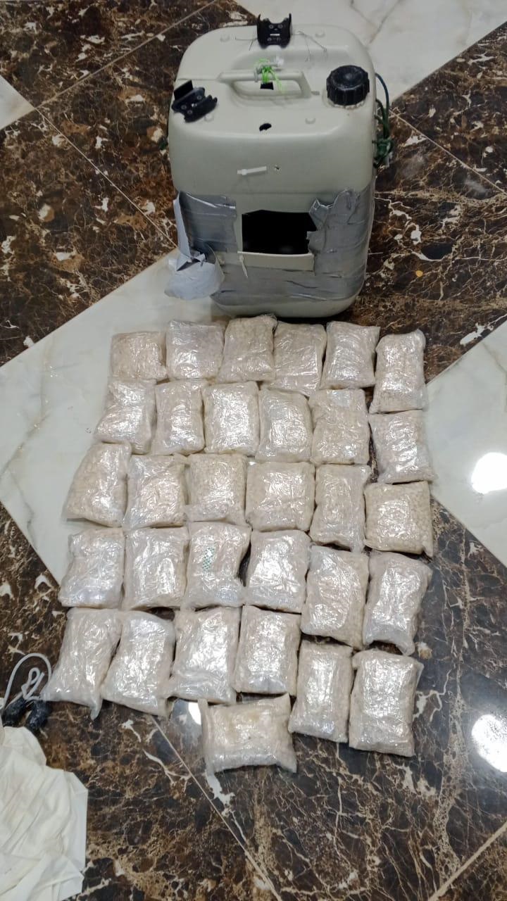 المنطقة العسكرية الشرقية تحبط محاولة تهريب بواسطة بالونات موجهة بأجهزة بدائية الصنع