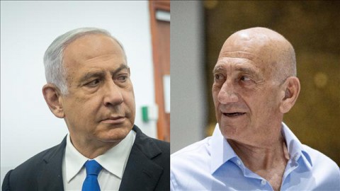 أولمرت يشن هجومًا حادًا على نتنياهو ويتهمه بـ “الخيانة ونشر السم” ويطالب بطرده بشكل فوري من الحكومة - تفاصيل 