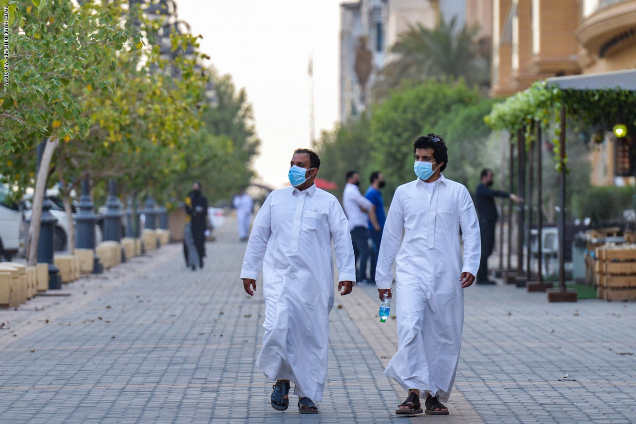 السعودية تسجل أقل معدل يومي لإصابات فيروس كورونا منذ أبريل