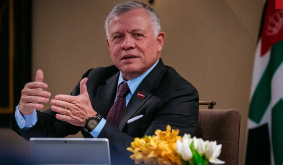 الملك يؤكد لرئيس وزراء النرويج ضرورة الالتزام بوقف إطلاق النار في غزة