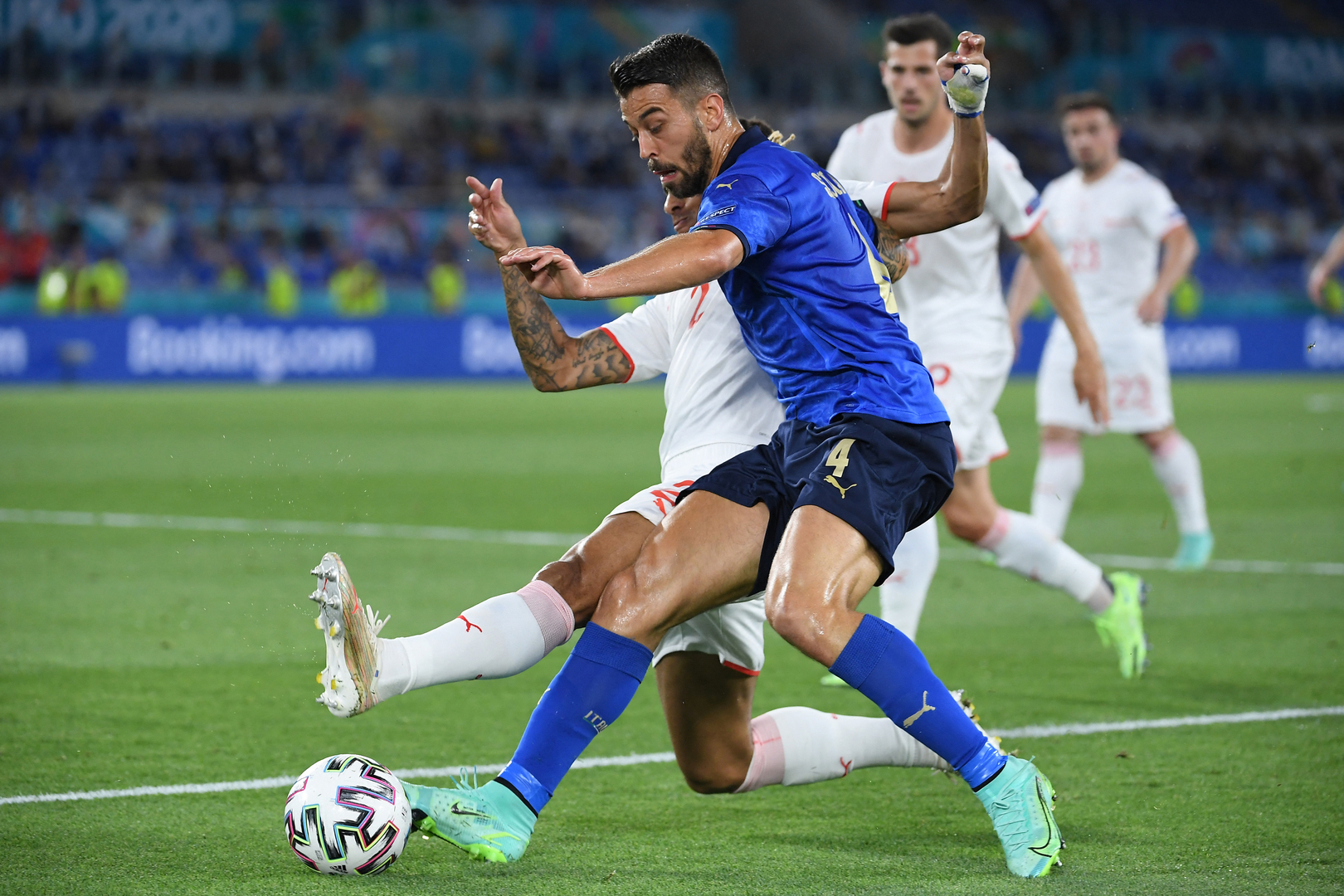 الإيطالي سبينازولا أسرع لاعب في بطولة أوروبا  