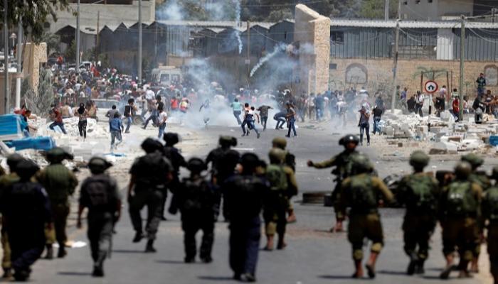 إصابة عشرات الفلسطينيين خلال بمواجهات مع الاحتلال