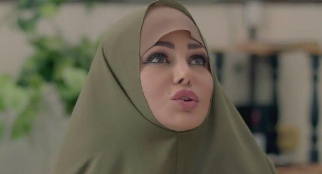 " الحرباية " وقصة حجاب هيفاء وهبي!