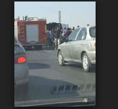 وفاة سائق حافلة " فقد الوعي " اثناء القيادة  على طريق اربد - المفرق