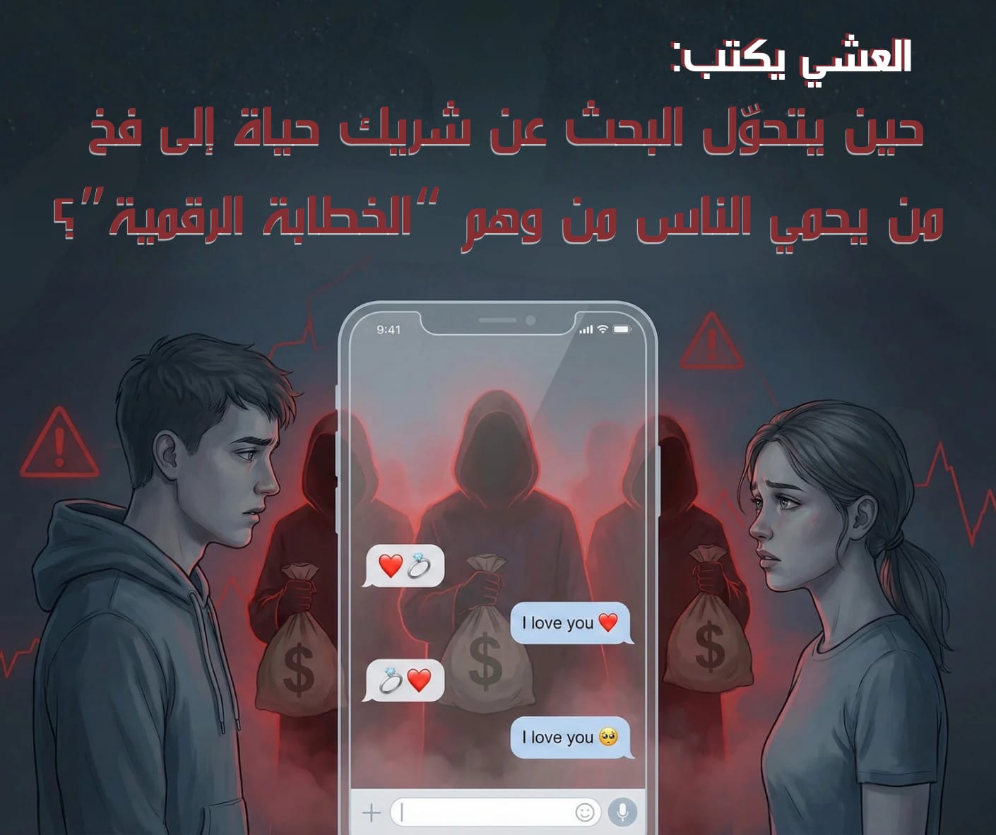 العشي يكتب: حين يتحوّل البحث عن شريك حياة إلى فخ… من يحمي الناس من وهم “الخطابة الرقمية”؟