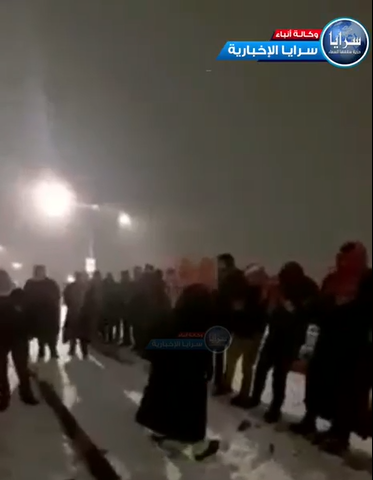 بالفيديو  ..  كركيون يحتفلون بوصول الزائر الأبيض برقصهم الدحية
