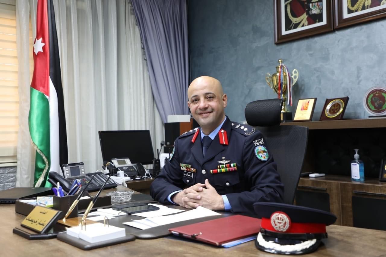 بشار خريسات مبارك صدور الإرادة الملكية بالترفيع لرتبة عقيد