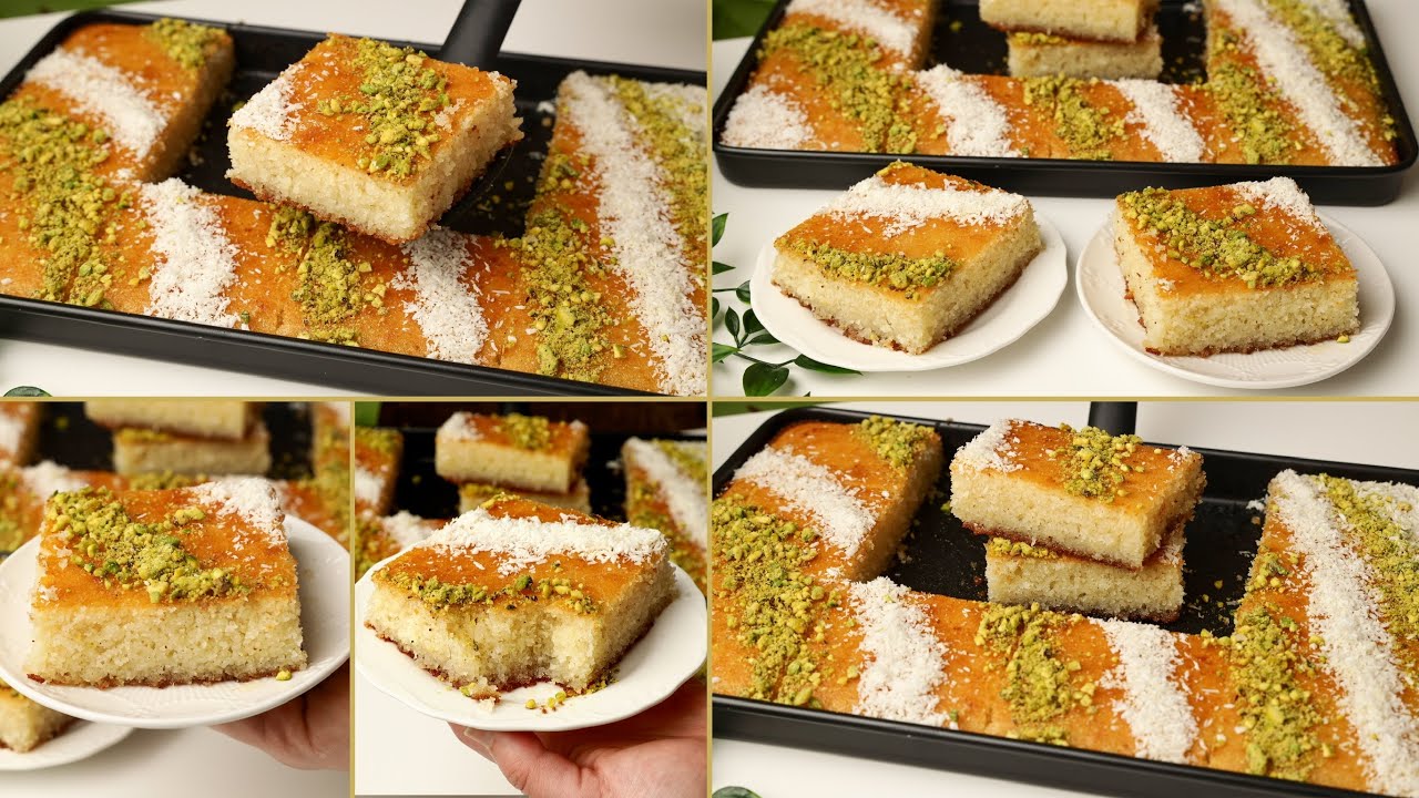  ما هي بسبوسة السبع كاسات وما هي طريقة عملها؟