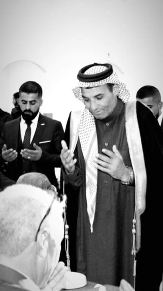 نعي الشيخ يوسف جلال مرزوق القلاب العموش
