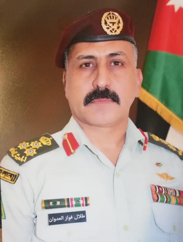 العميد طلال لعدوان مبارك المنصب الجديد