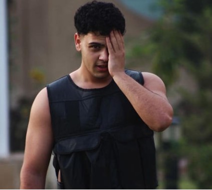 أحدث ظهور لـ نجل محمد هنيدي (صور)