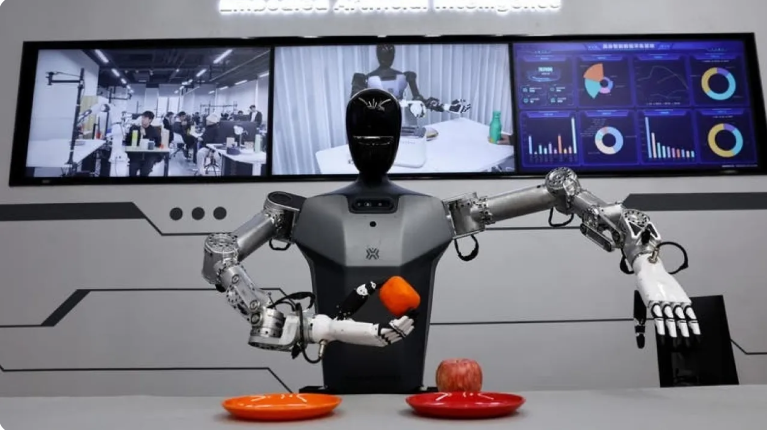 روبوتات بشرية صينية تتعلم الأعمال المنزلية بدقة تصل إلى 87%