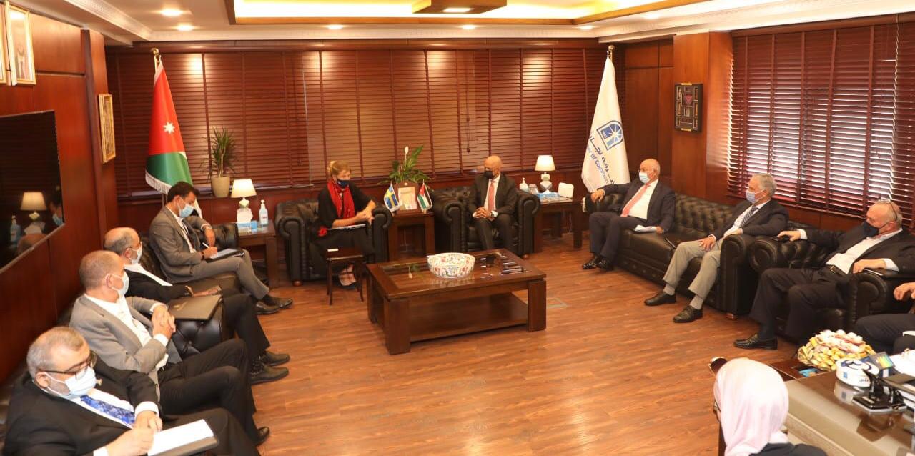تجارة عمان تبحث تعزيز علاقات الاردن الاقتصادية مع السويد 