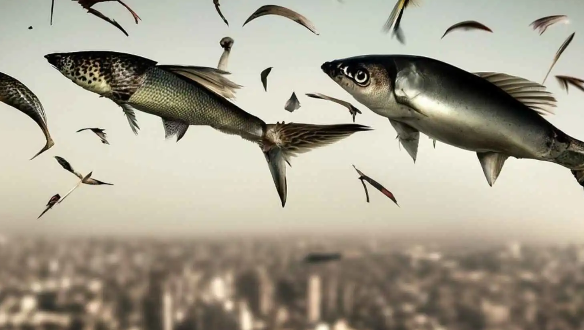 هل الحلم بالسمك يطير في السماء يبشر بالرزق؟