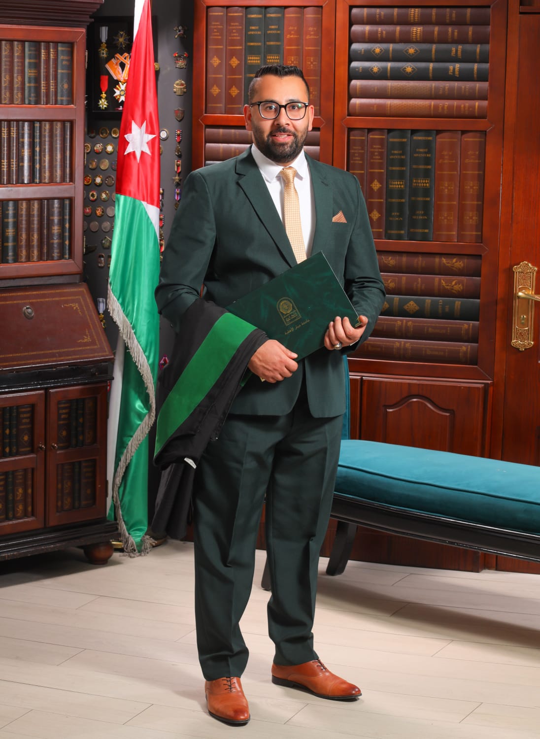 المهندس معاوية الرعود  ..  مبارك التخرج