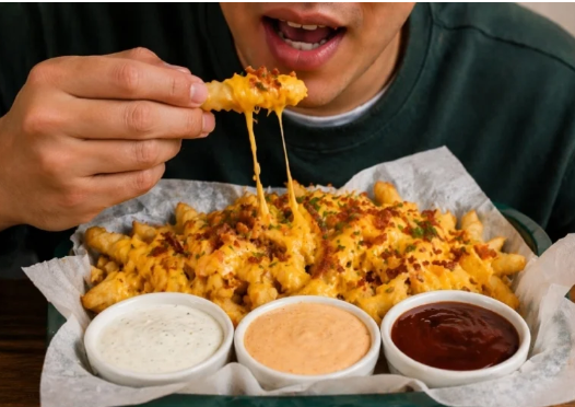 أفضل صوصات لبطاطا الشيدر المقلية: جربيها مع اللودد فرايز