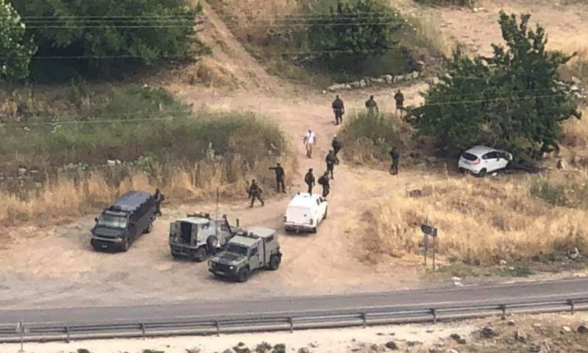 بالصور و الفيديو .. استشهاد فلسطيني بزعم تنفيذ عملية دهس قرب رام الله